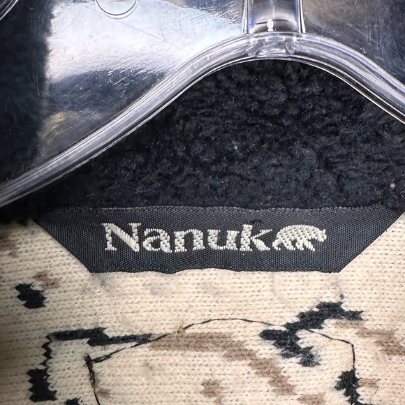 Nanuk Canadian Polar Gear Roaming Bears w/Paws Cream Shearling Jacket XL - Picture 5 of 8